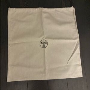 Hermes Beige Dust Bag
